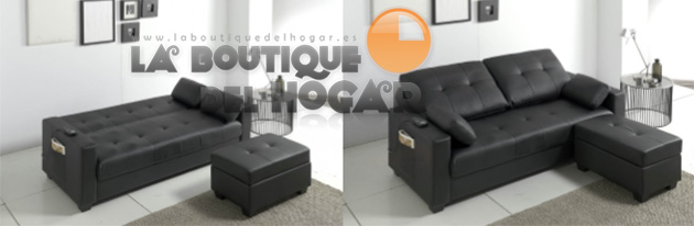 Sofá Relax 3 plazas con masaje integrado ECO-8220