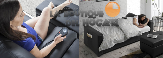 Sofá Relax 3 plazas con masaje integrado ECO-8220