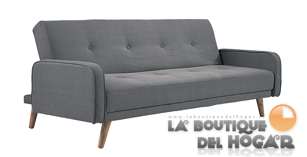 Sofa Cama Modelo Mont Blanc con Sistema de apertura a presión clic clac