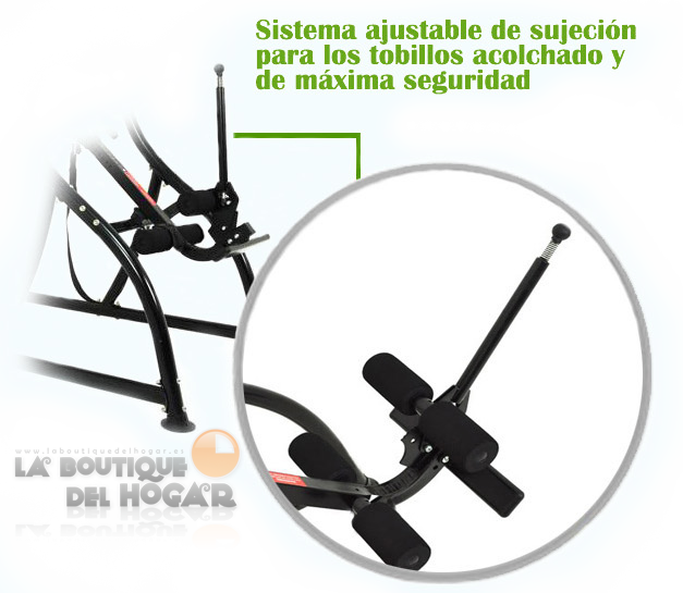 Sujeción de pies de máxima seguridad