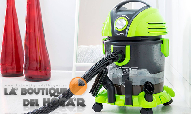 Aspirador de sólidos y líquidos con Doble Filtrado Cecotec Wet&Dry