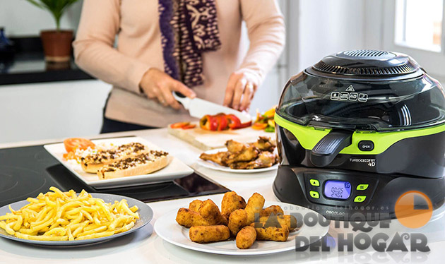 Freidora Dietética Multifuncion sin aceite Turbo Cecofry 4D - 3 litros