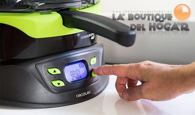 Freidora Dietética Multifuncion sin aceite Turbo Cecofry 4D - 3 litros