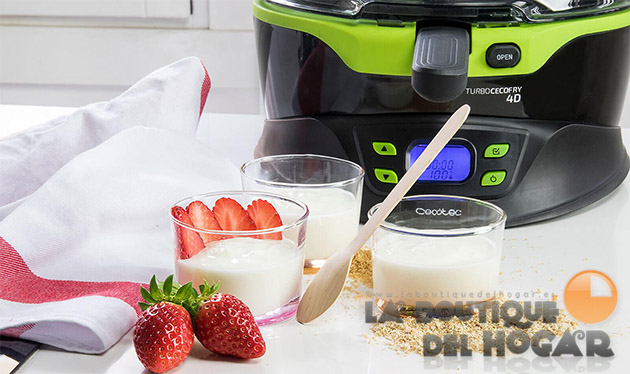Freidora Dietética Multifuncion sin aceite Turbo Cecofry 4D - 3 litros