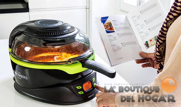 Freidora Dietética Multifuncion sin aceite Turbo Cecofry 4D - 3 litros