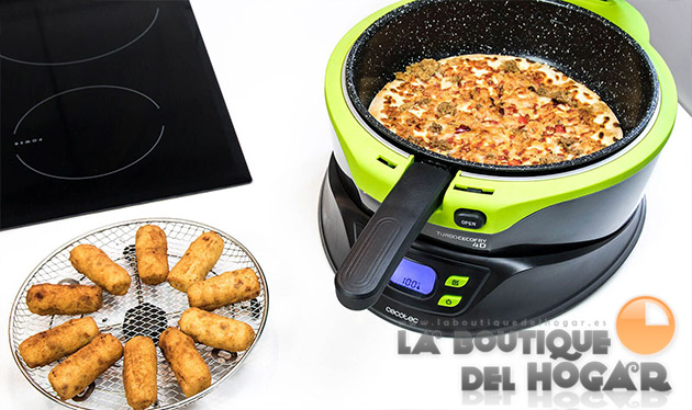 Freidora Dietética Multifuncion sin aceite Turbo Cecofry 4D - 3 litros