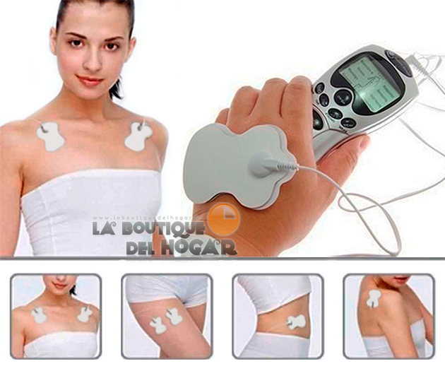 Set de 2 parches autoadhesivos de recambio para electroestimulador