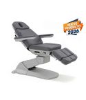 Sillón de Podología motorizado de Gama Alta de 3 motores Modelo Medial Plus Gris WKP012.3 Weelko