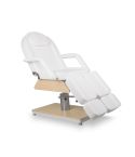 Sillón de Pedicura Gama Alta de 3 cuerpos con agujero facial Modelo Mensa W Oak