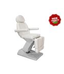 Sillón de Podología motorizado de Gama Alta de 3 motores Modelo Solstice WPP0009 Blanca