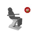 Sillón de Podología motorizado de Gama Alta de 2 motores Modelo Solstice WPP0009 Gris