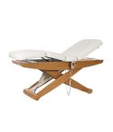Camilla de masaje multifuncional de 3 motores con acabado de madera Cyx Modelo 2256