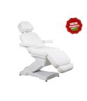 Camilla de Estética Gama Alta de 4 motores con Calefacción Modelo Ricle WKE027 - color Blanco