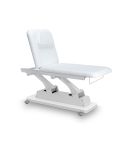 Camilla de masaje eléctrica de 2 cuerpos con agujero facial Modelo Sagitarius 1WW Blanca 