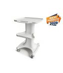 Carrito auxiliar de estética ABS con 2 estantes Modelo Cargo WKT008 Weelko