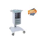 Carrito de estética con cajones B-System Modelo Trolley B 3020DB.3021 Weelko