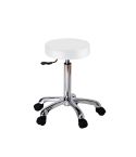 Taburete sin respaldo Modelo 1023A color blanco