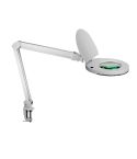 Lupa con Lampara LED de 5 aumentos y brazo articulado con pinza Modelo Sava Table