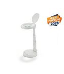 Lampara LED Plegable de sobremesa con Lupa de 5 aumentos y brazo articulado Modelo Flip WKL006 Weelko