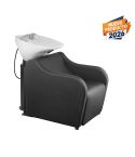 Lavacabezas con pica blanca y reposapiés eléctrico Modelo Brisal PowerPlus