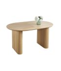 Mesa de comedor Oval extensible con tablero Oak Modelo Pietra 150