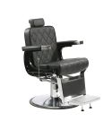 Sillón Barbero hidráulico reclinable y giratorio con reposabrazos Modelo Asher