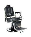 Sillón Barbero hidráulico reclinable y giratorio con reposabrazos Modelo Atlante