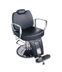 Sillón Barbero hidráulico reclinable y giratorio con reposabrazos cromados Modelo Barber 2038.3