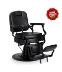 Sillón Barbero hidráulico reclinable y giratorio con reposabrazos Modelo Mark
