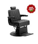Sillón Barbero hidráulico reclinable y giratorio con reposabrazos Modelo Taper 2.0