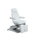 Sillón Podología Gama Alta de 3 motores con agujero facial Modelo Taurus 3W Blanco