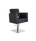 Sillón hidráulico de corte con base cuadrada y reposabrazos Modelo Dora S