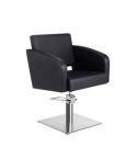 Sillón hidráulico de corte con base cuadrada y reposabrazos Modelo Loris S