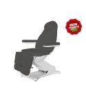 Sillón Podología Gama Alta de 3 motores con agujero facial Modelo Serenity Gris Weelko