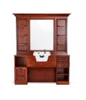 Tocador de Barbería Vintage con encimera y Lavacabezas Modelo Jules