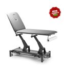 Camilla de masaje eléctrica Fisioterapia Premium de 2 secciones Modelo Classic 201 - Estructura Gris