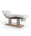 Camilla de Masaje eléctrica SPA con 4 motores y acabado en madera Natural Modelo Lips