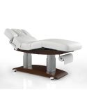 Camilla de Masaje eléctrica SPA con 4 motores y acabado en madera Black Walnut Modelo Lips
