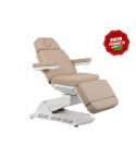 Camilla de Estética Gama Alta de 4 motores con botoneras y pedales integrados Modelo Maxi Cozy Plus WKE032 - color Beige