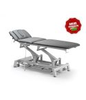 Camilla de Masaje eléctrica Premium de 5 secciones con 2 motores y agujero facial Modelo Titan 304 - Color Gris antracita