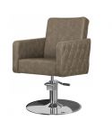 Sillón hidráulico de corte con costuras y reposabrazos Modelo Iris