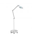Lupa con Lampara LED de 5 aumentos con base redonda y brazo articulado Modelo Tada