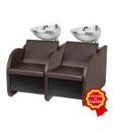 Lavacabezas Doble con Brazo intermedio y pica a elegir Modelo LBH Holanda Omega Xl Doble