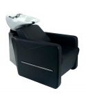 Lavacabezas con pica blanca y respaldo ergonómico Modelo QStone