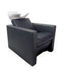 Lavacabezas con pica blanca y respaldo ergonómico Modelo Ripple