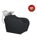 Lavacabezas con pica blanca y respaldo ergonómico Modelo Wisp