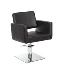 Sillón hidráulico de corte de linea cuadrada con reposabrazos Modelo Braid