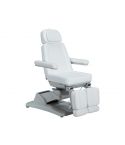 Sillón Podología Gama Alta de 3 motores con agujero facial Modelo Taurus 3W Blanco