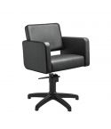 Sillón hidráulico de corte con base de estrella negra Modelo Class E