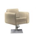 Sillón hidráulico de corte de linea cuadrada con reposabrazos Modelo Jean Claude Olivier